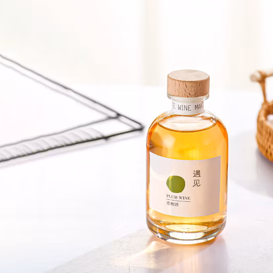 バーや家庭用の高品質187ml 375ml 750ml 1000mlガラスワインボトル